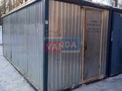 Б/У блок контейнер с тамбуром 5.85x2.45